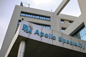 Apollo Hospitals shares