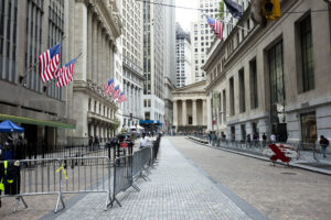 Wall Street stock plummet