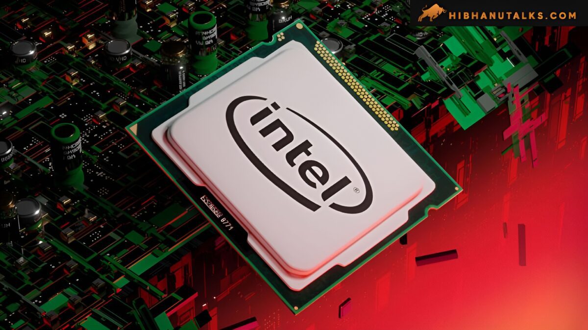 Intel share price
