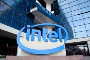 Intel share price