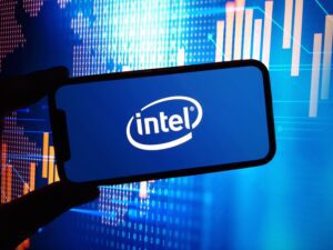 Intel share price